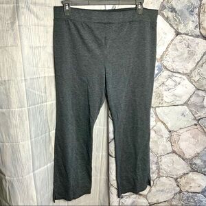 Old Navy Gray White Marbled Stretch Maternity Slacks Lg